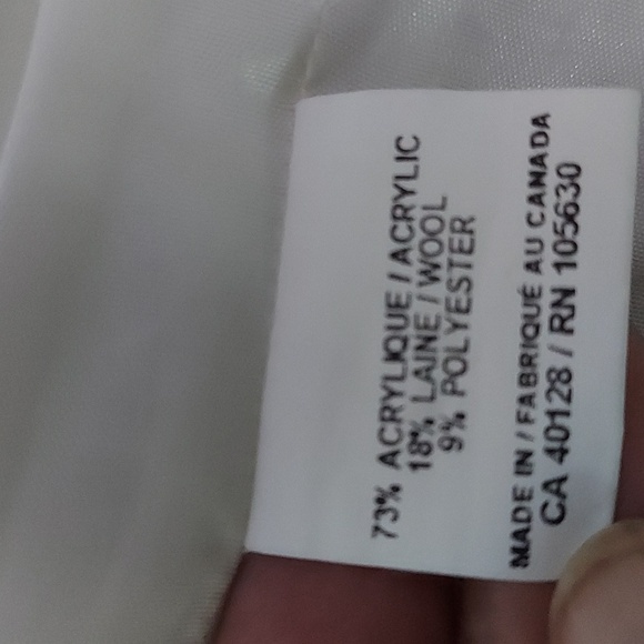 Debbie Shutchat Wool Blend Jacket Blazer Line Sz 6/8 - Picture 9 of 9